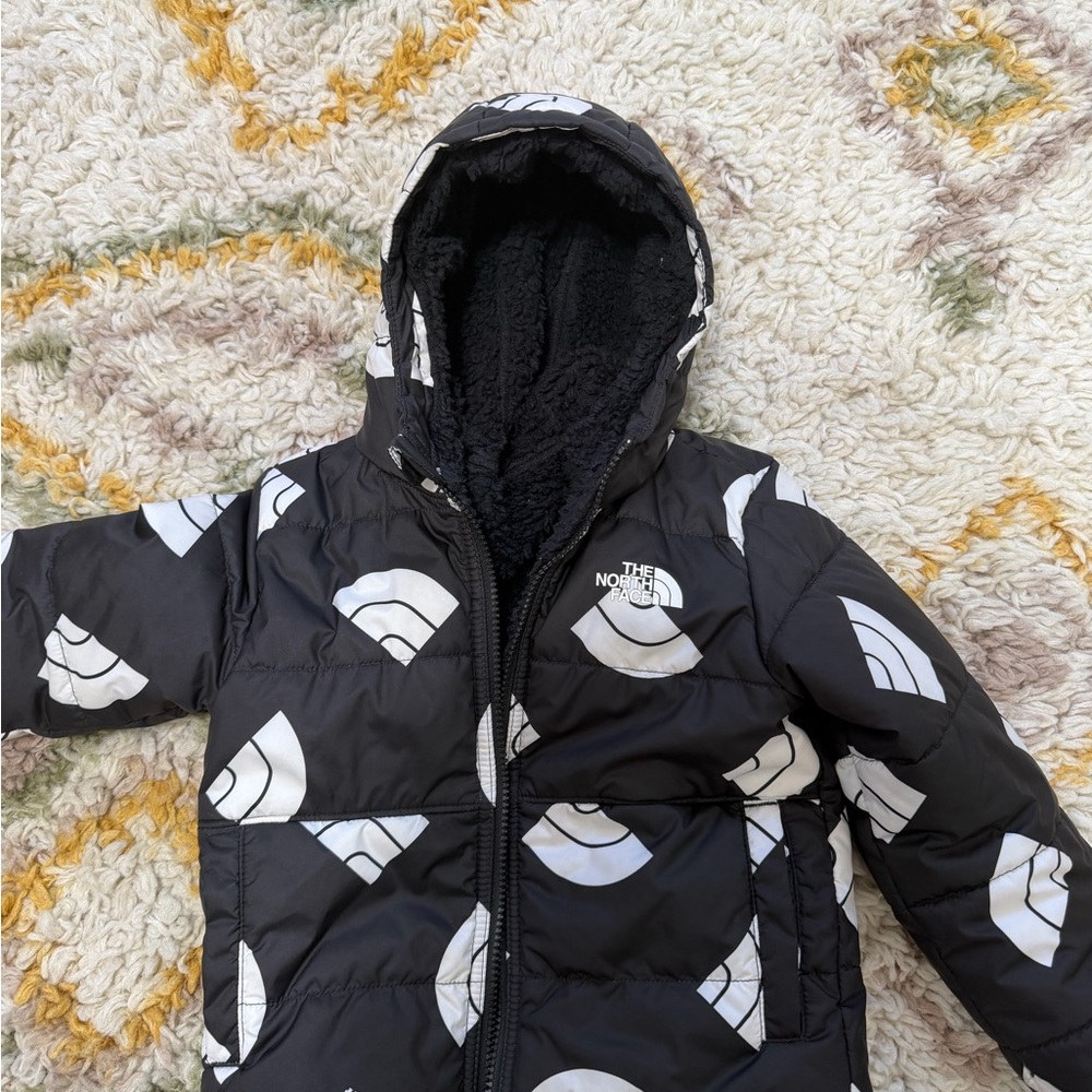 The North Face Black and White Patterned Jacket